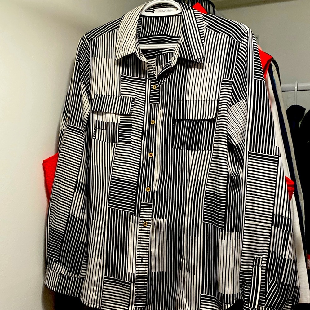 Calvin Klein blouse women medium